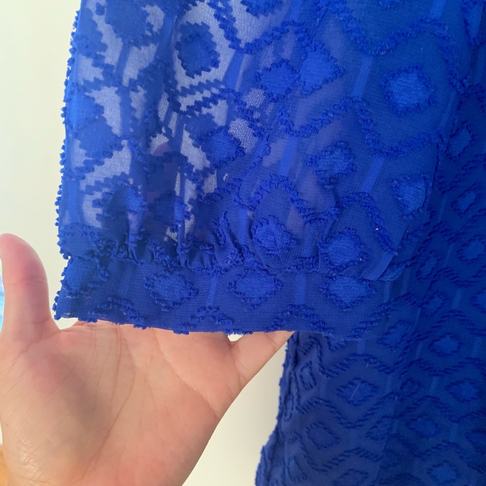 Blue blouse - Picture 2 of 6